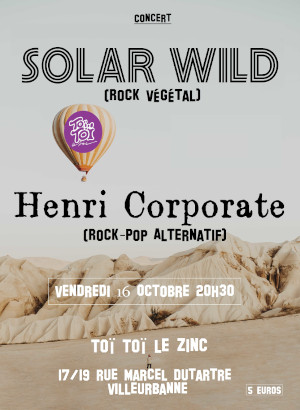 Solar Wild + Henri Corporate Live !