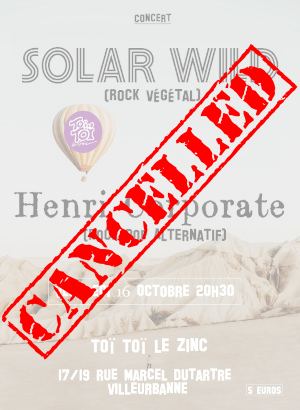 Solar Wild + Henri Corporate Live !